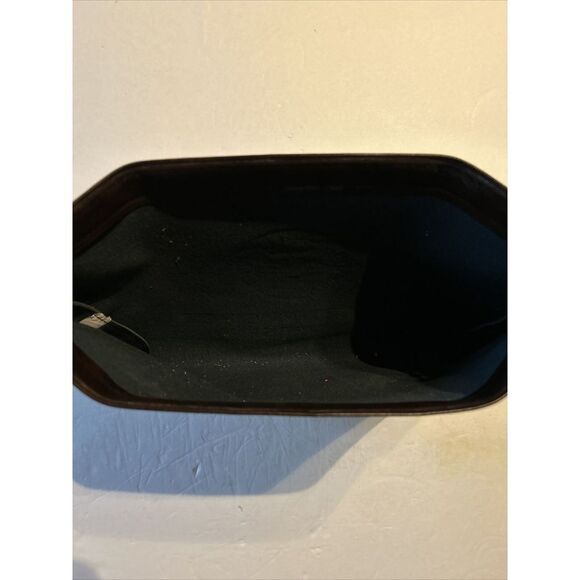 Tarleton State University Attaché Document‎ Bag Leather 16 X 11 1/4  Dark Brown - Picture 2 of 3